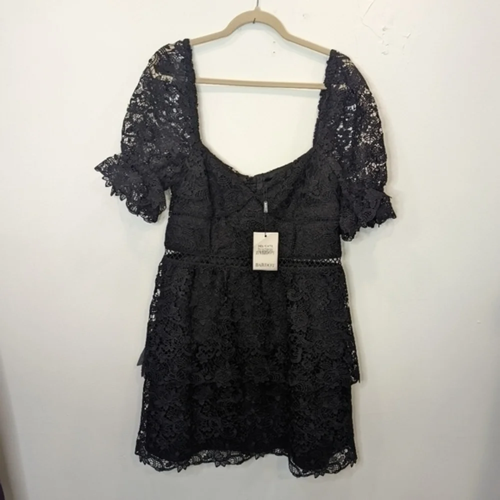 BARDOT NWT Lace Minidress, Main, color, BLACK‎ sz 10 - Picture 7 of 7